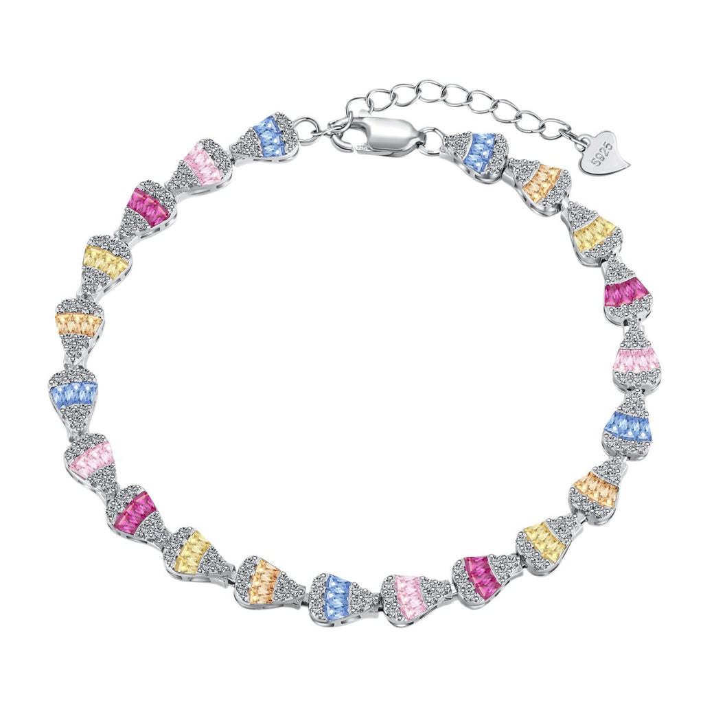 [Clover Jewelry]煌めくしずく型デイリーブレスレット