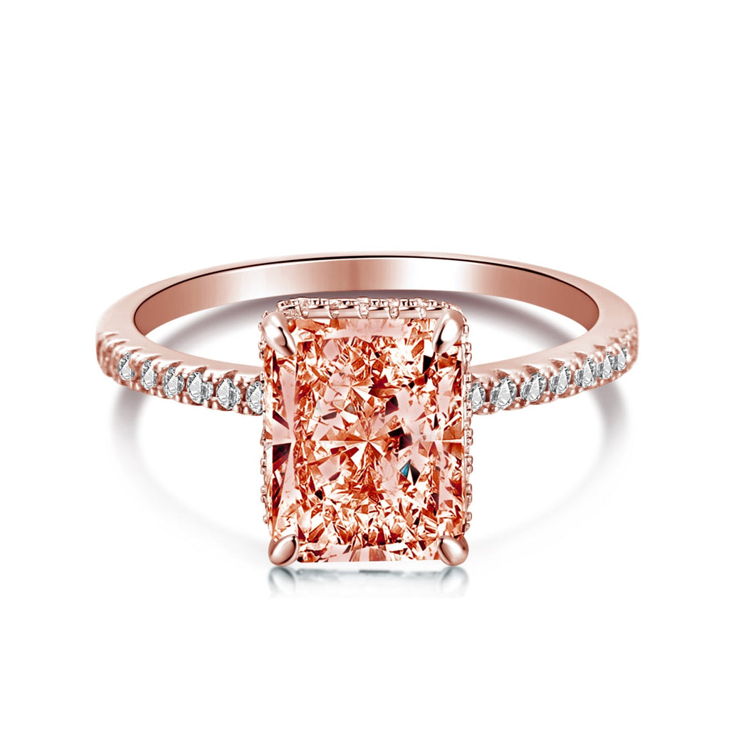 [Clover Jewelry]4.0 Karat luxuriöser Verlobungsring
