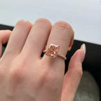 [Clover Jewelry]4.0 Karat luxuriöser Verlobungsring