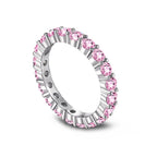 [Clover Jewelry]ラウンドカットテニスリング