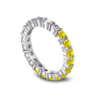 [Clover Jewelry]ラウンドカットテニスリング