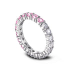 [Clover Jewelry]ラウンドカットテニスリング