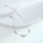[Clover Jewelry]Delicate Butterfly Pendant Bracelet