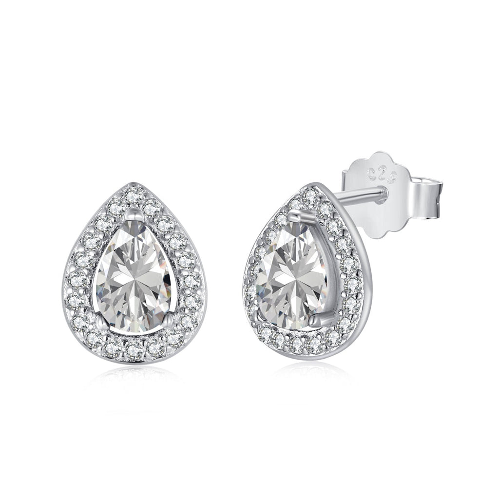 [Clover Jewelry]Luxuriöse Ohrringe in Tropfenform