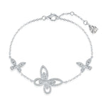 [Clover Schmuck]Zartes Schmetterlings-Anhängerarmband