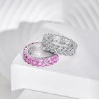 [Clover Jewelry]煌めくフルハートリング