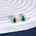 [Clover Jewelry]Luxuriöse Ohrringe in Tropfenform