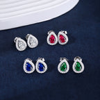 [Clover Jewelry]Luxuriöse Ohrringe in Tropfenform