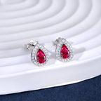 [Clover Jewelry]Luxuriöse Ohrringe in Tropfenform