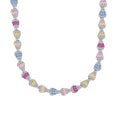 [Clover Jewelry]煌めくカラフルレインボーネックレス