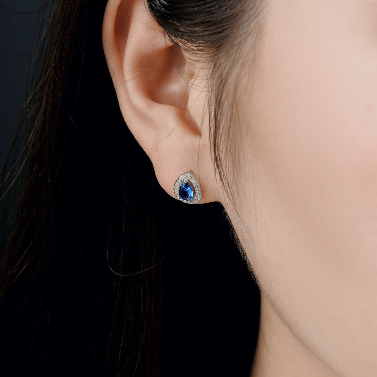 [Clover Jewelry]Luxuriöse Ohrringe in Tropfenform