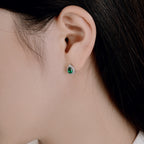 [Clover Jewelry]Luxuriöse Ohrringe in Tropfenform