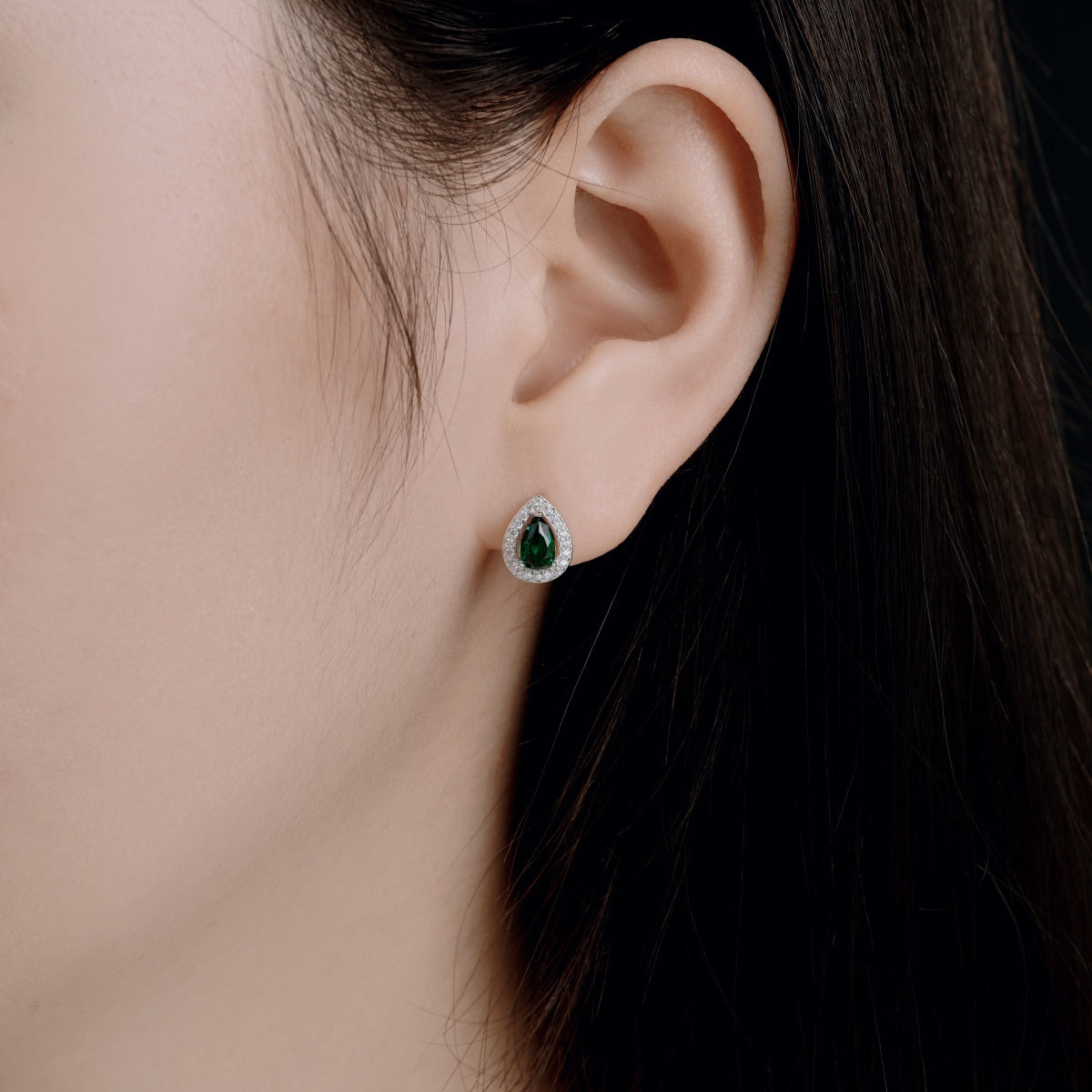 [Clover Jewelry]Luxuriöse Ohrringe in Tropfenform
