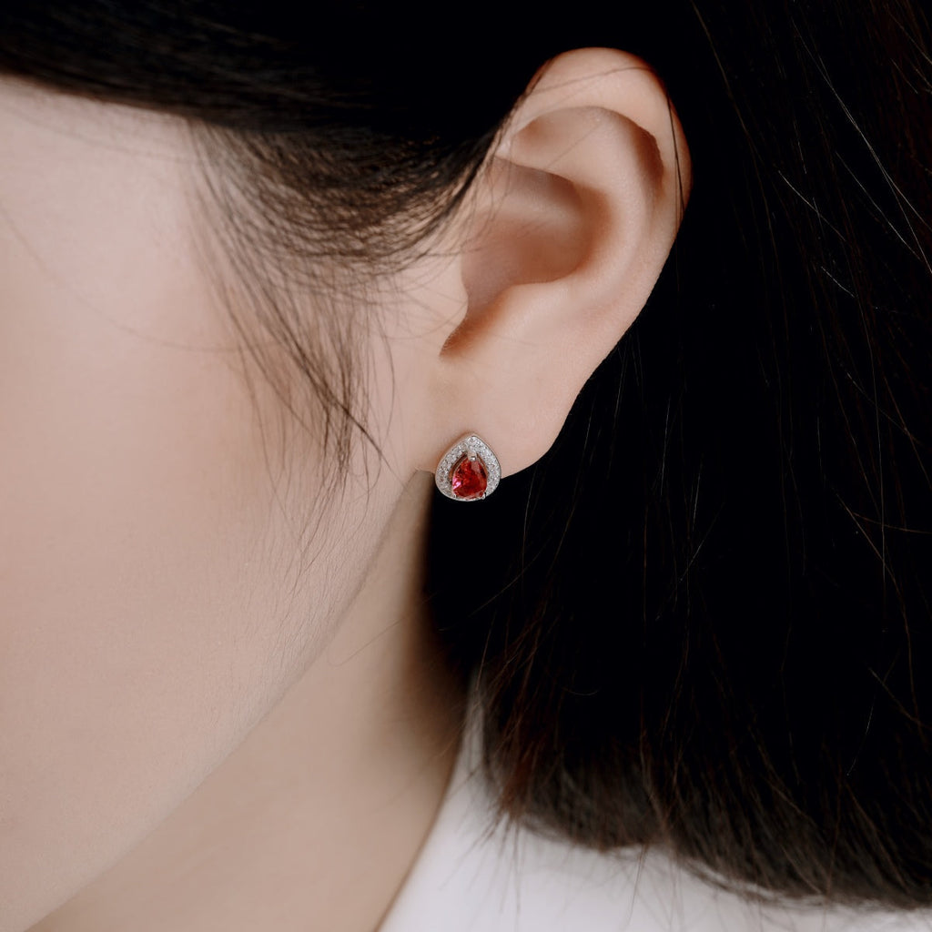 [Clover Jewelry]Luxuriöse Ohrringe in Tropfenform
