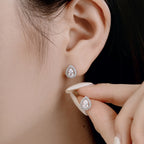 [Clover Jewelry]Luxuriöse Ohrringe in Tropfenform