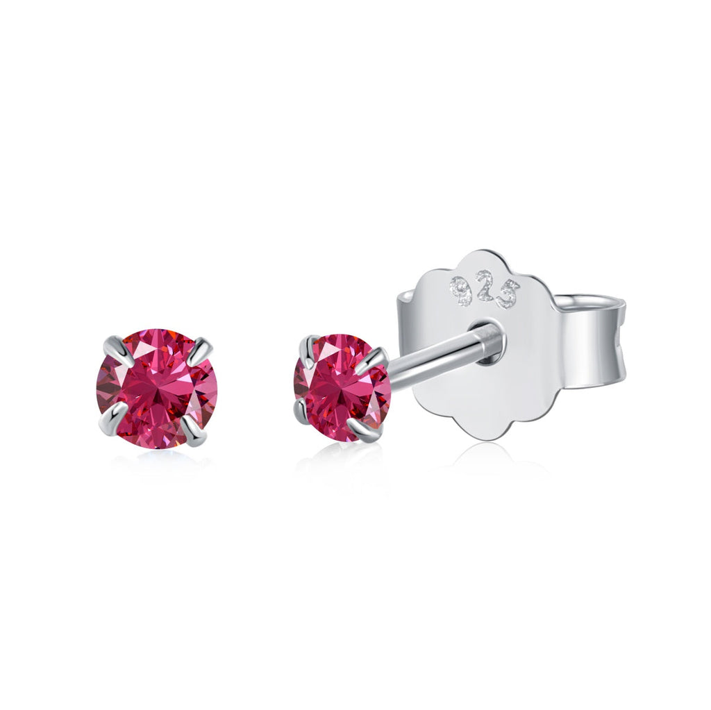 [Clover Jewelry]Zarte Solitär-Ohrringe