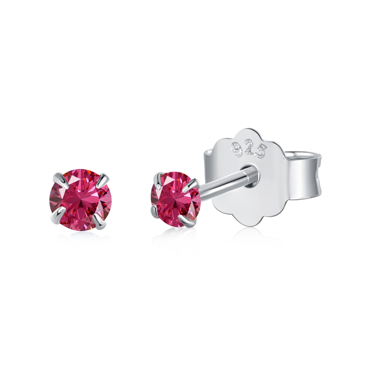 [Clover Jewelry]Zarte Solitär-Ohrringe
