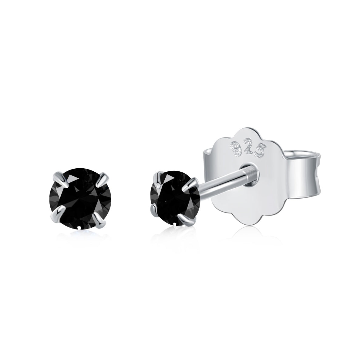 [Clover Jewelry]Zarte Solitär-Ohrringe