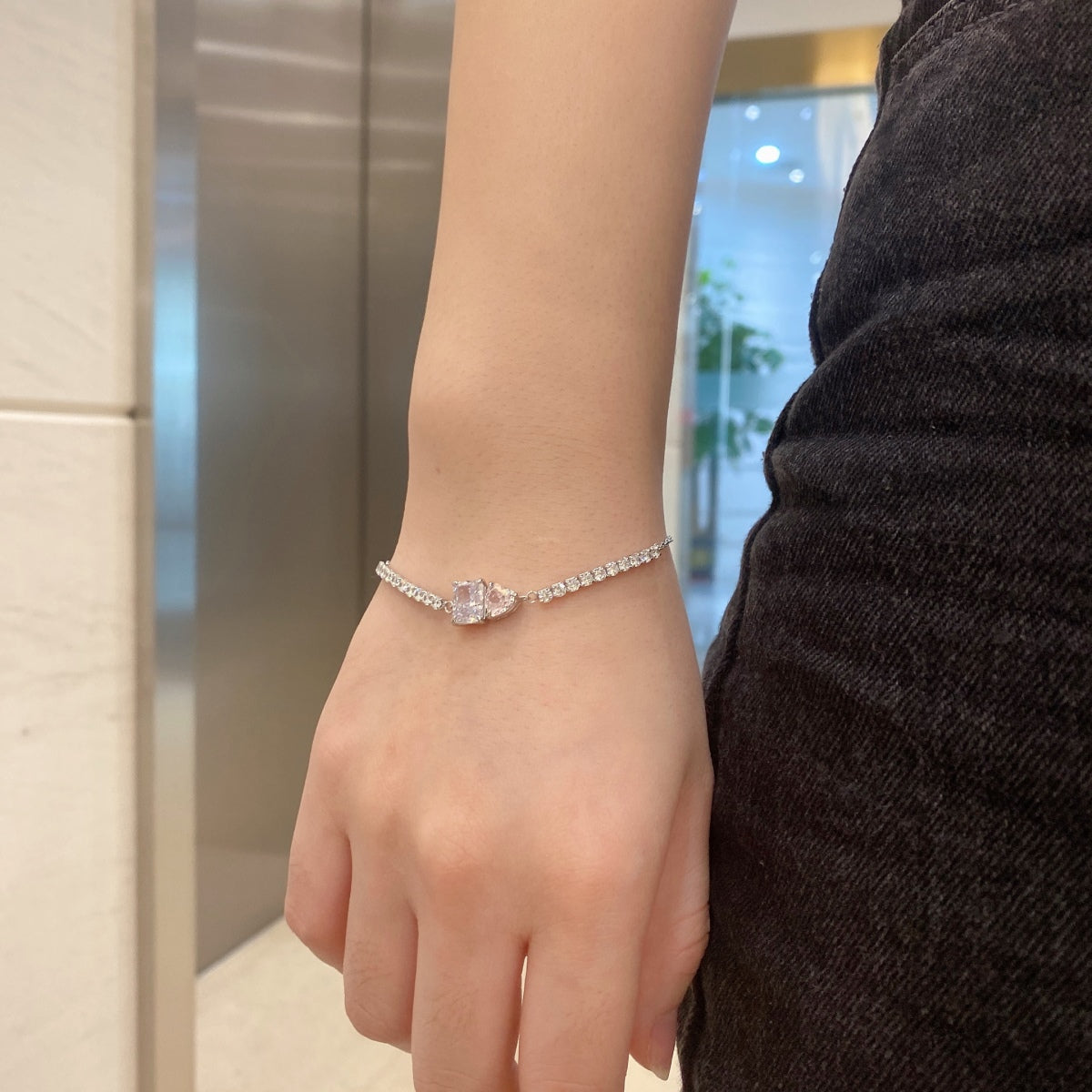 [Clover Schmuck]Schillerndes, einzigartiges Armband mit mehreren Formen für Verliebte