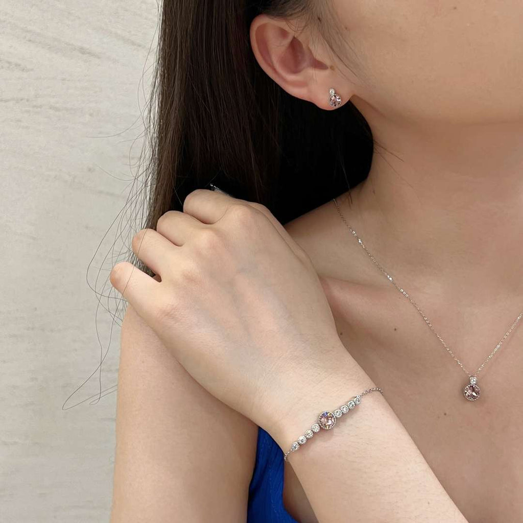 [Clover Jewelry]Luxuriöses Herz des Ozeans Armband