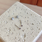 [Clover Jewelry]Zarte Solitär-Ohrringe