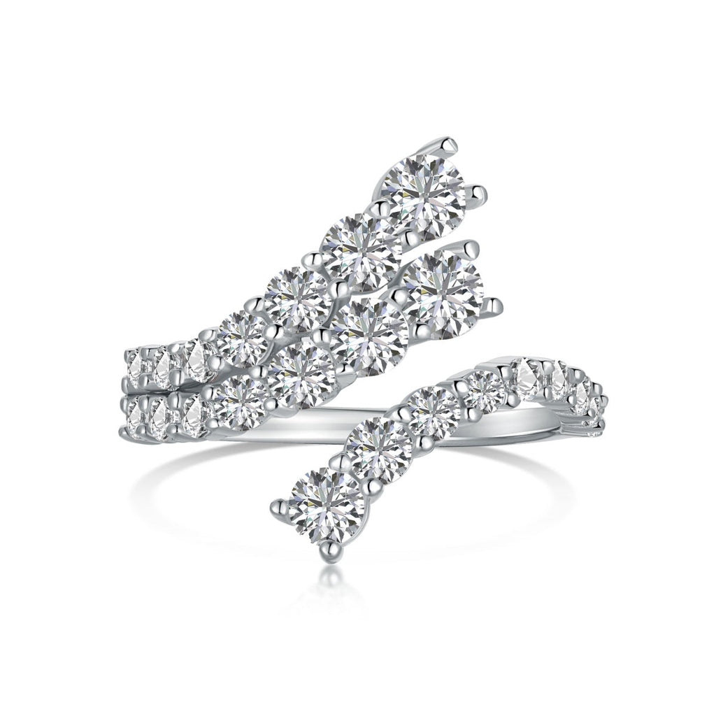 [Clover Jewelry]ユニークで鮮やかな蛇の形のデイリーリング
