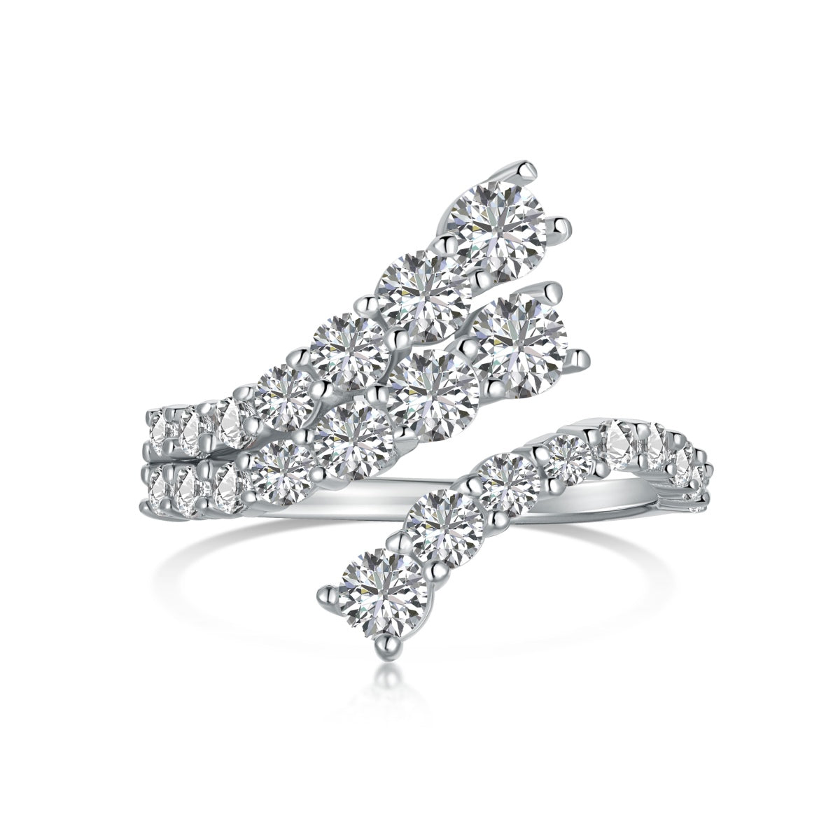 [Clover Jewelry]ユニークで鮮やかな蛇の形のデイリーリング
