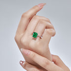 [Clover Jewelry]4.0 Karat luxuriöser Verlobungsring