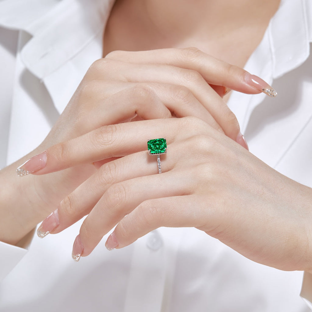 [Clover Jewelry]4.0 Karat luxuriöser Verlobungsring