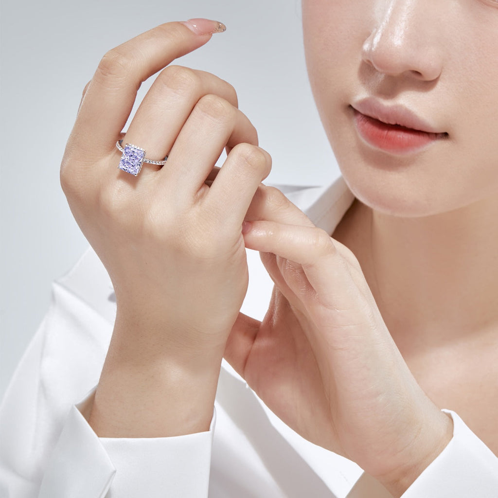 [Clover Jewelry]4.0 Karat luxuriöser Verlobungsring