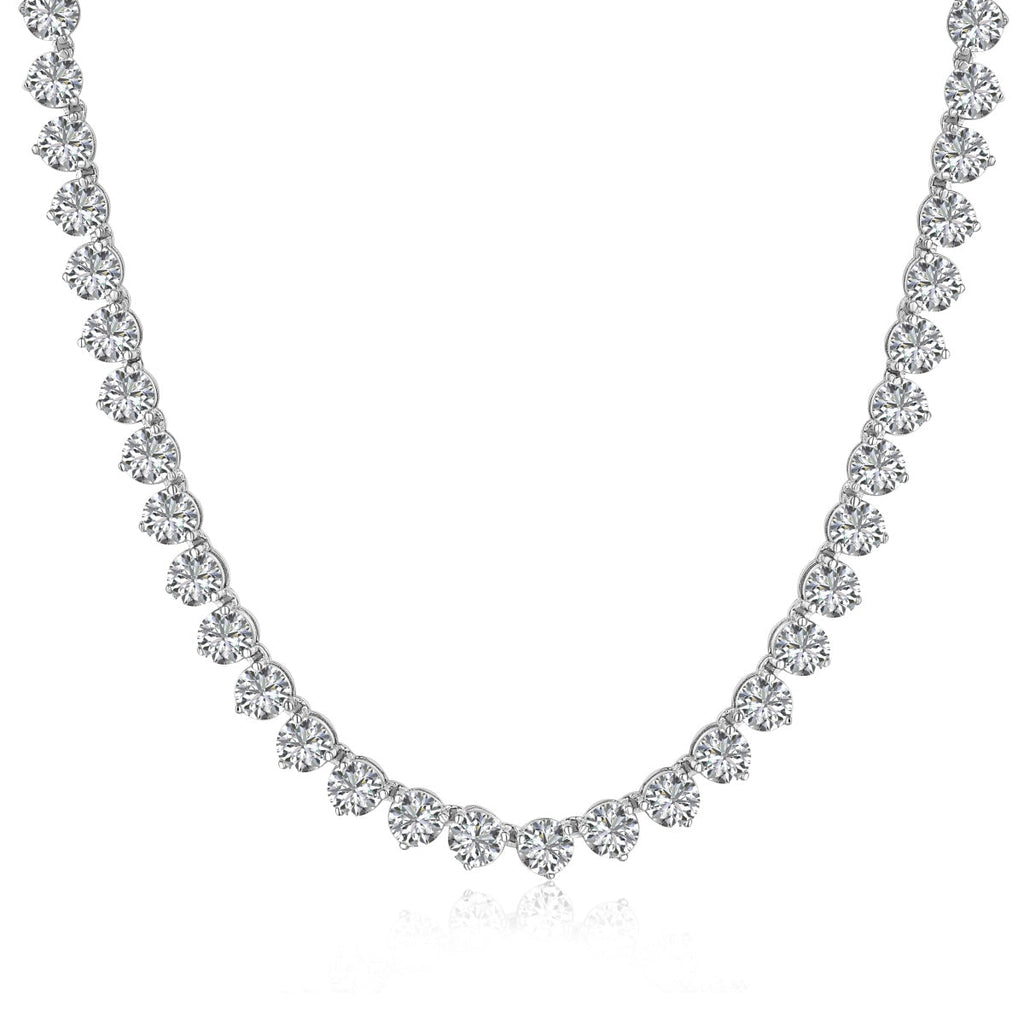 [Clover Jewelry]オーネイトハートカットテニスネックレス