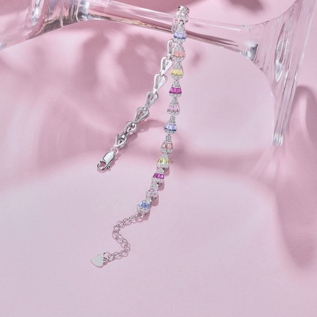 [Clover Jewelry]煌めくしずく型デイリーブレスレット
