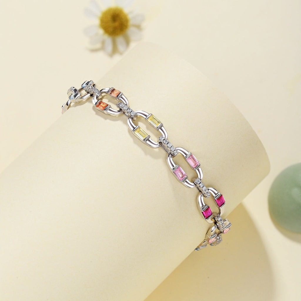 [クローバージュエリー]華やかでカラフルなデイリーブレスレット