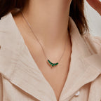 [Clover Jewelry]カラフルなハートネックレス
