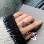 [Clover Jewelry]4.0 Karat luxuriöser Verlobungsring