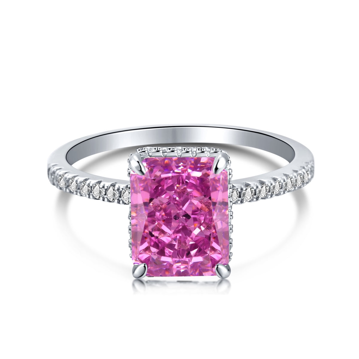 [Clover Jewelry]4.0 Karat luxuriöser Verlobungsring