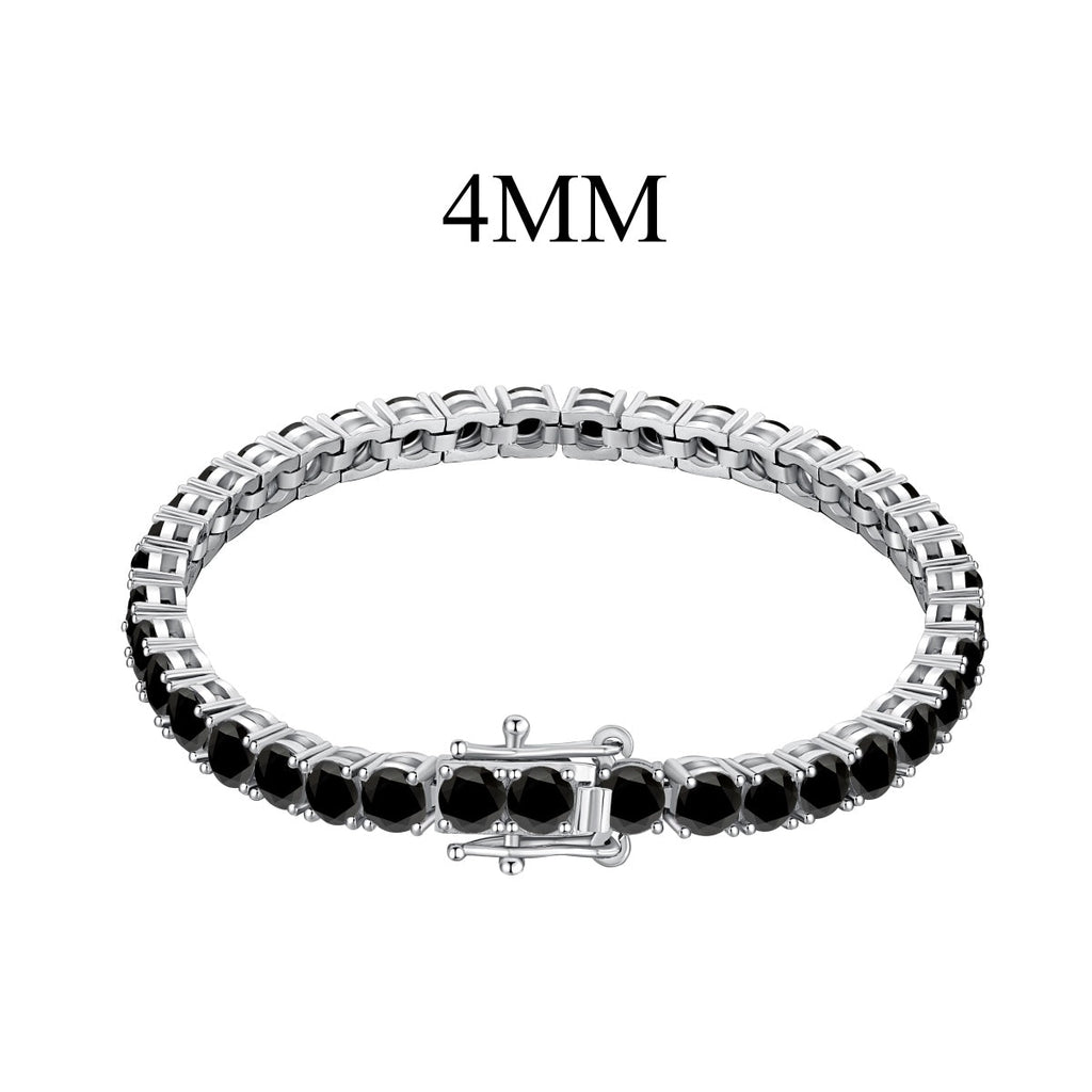 [Clover Jewelry]煌めくカラフルなラウンドカットパーティブレスレット