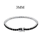 [Clover Jewelry]煌めくカラフルなラウンドカットパーティブレスレット