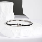 [Clover Jewelry]煌めくカラフルなラウンドカットパーティブレスレット