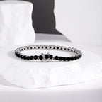 [Clover Jewelry]煌めくカラフルなラウンドカットパーティブレスレット