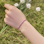 [Clover Jewelry]煌めくカラフルなラウンドカットパーティブレスレット