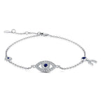[Clover Jewelry]Dainty Eye Shape Necklace