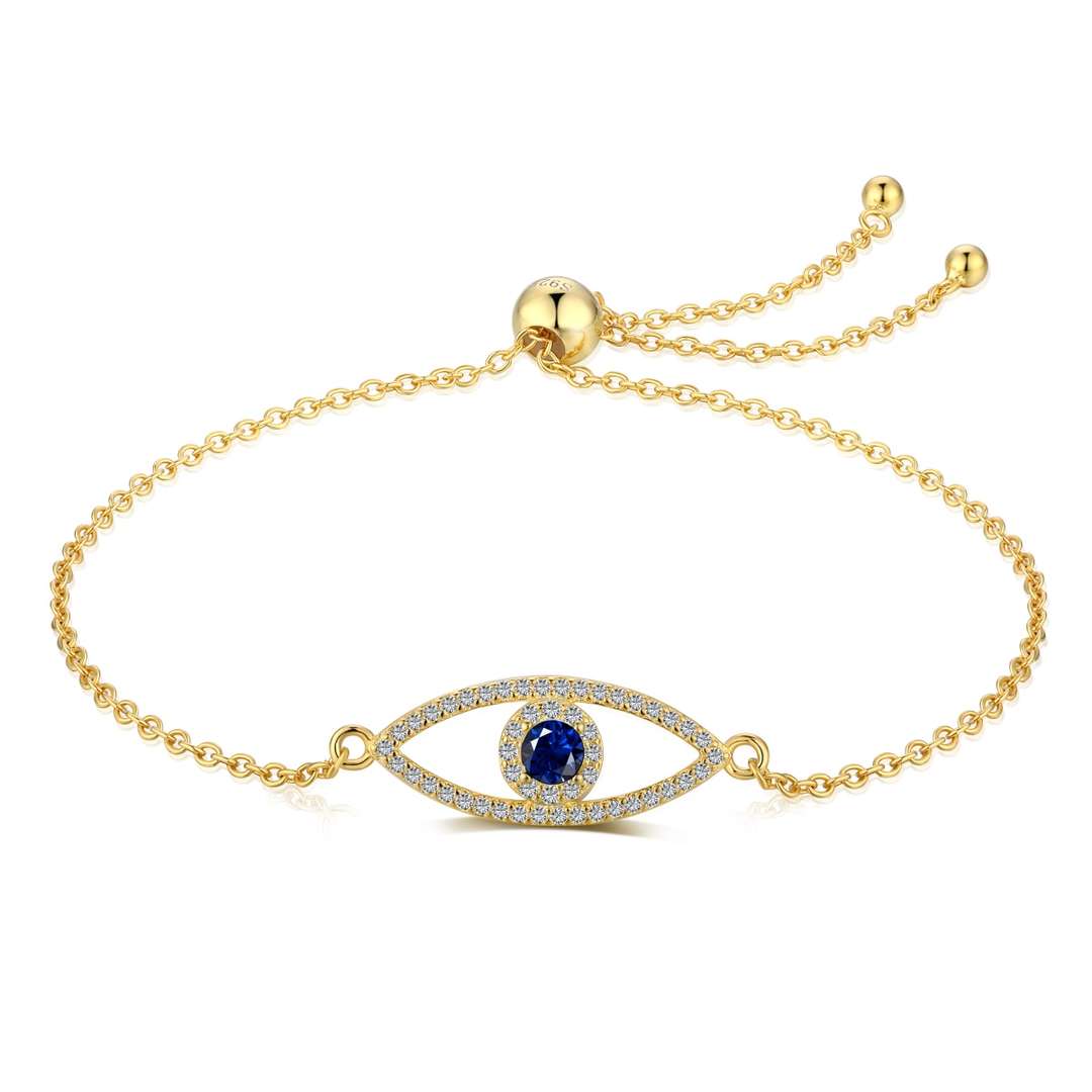 [Clover Jewelry]デビルズアイ ホロウデザイン ブレスレット