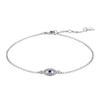[Clover Jewelry]Halskette mit Evil-Eye-Form