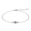 [Clover Jewelry]Halskette mit Evil-Eye-Form