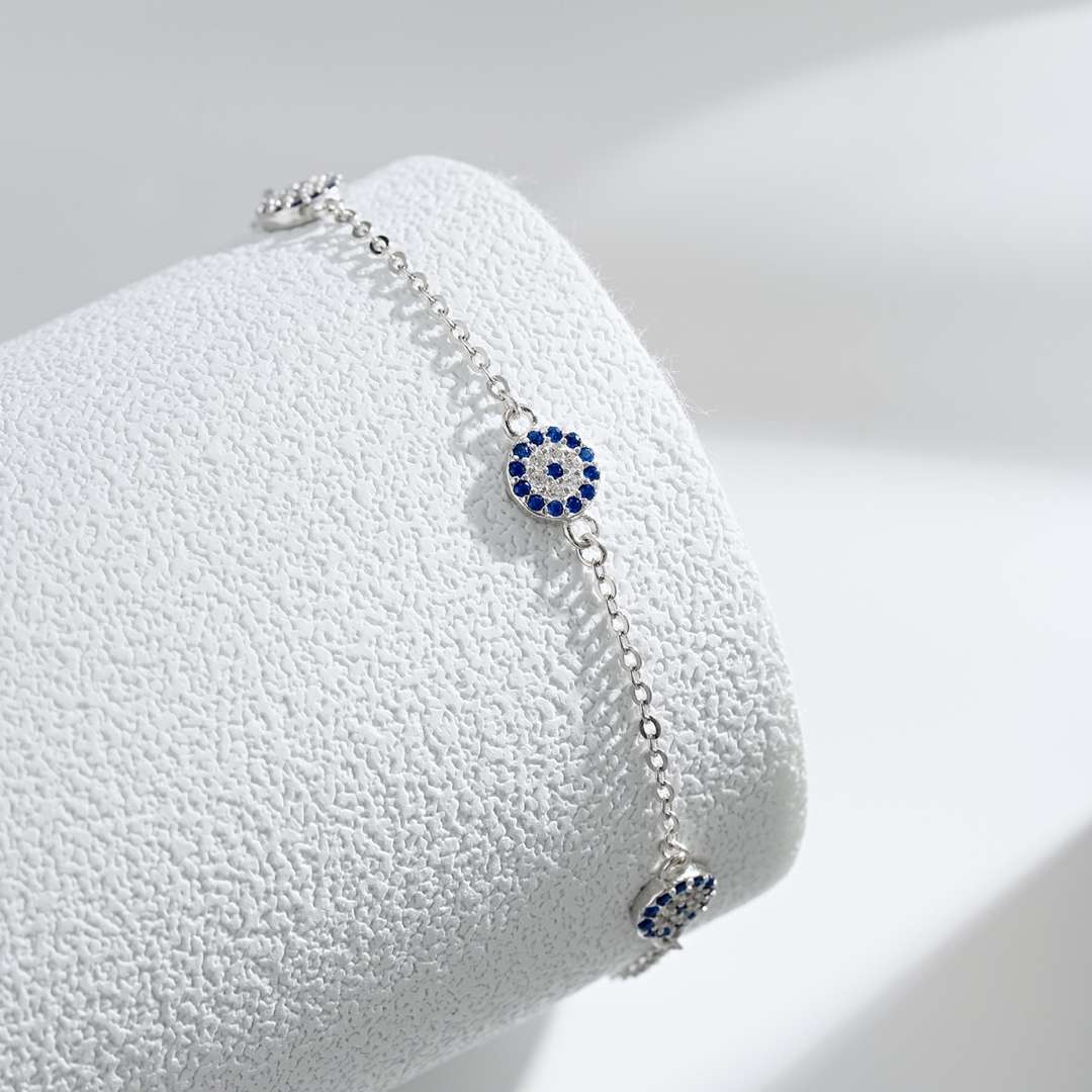 [Clover Jewelry]Zarte runde Halskette mit Anhänger