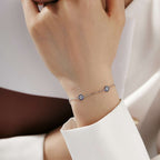 [Clover Jewelry]Zarte runde Halskette mit Anhänger