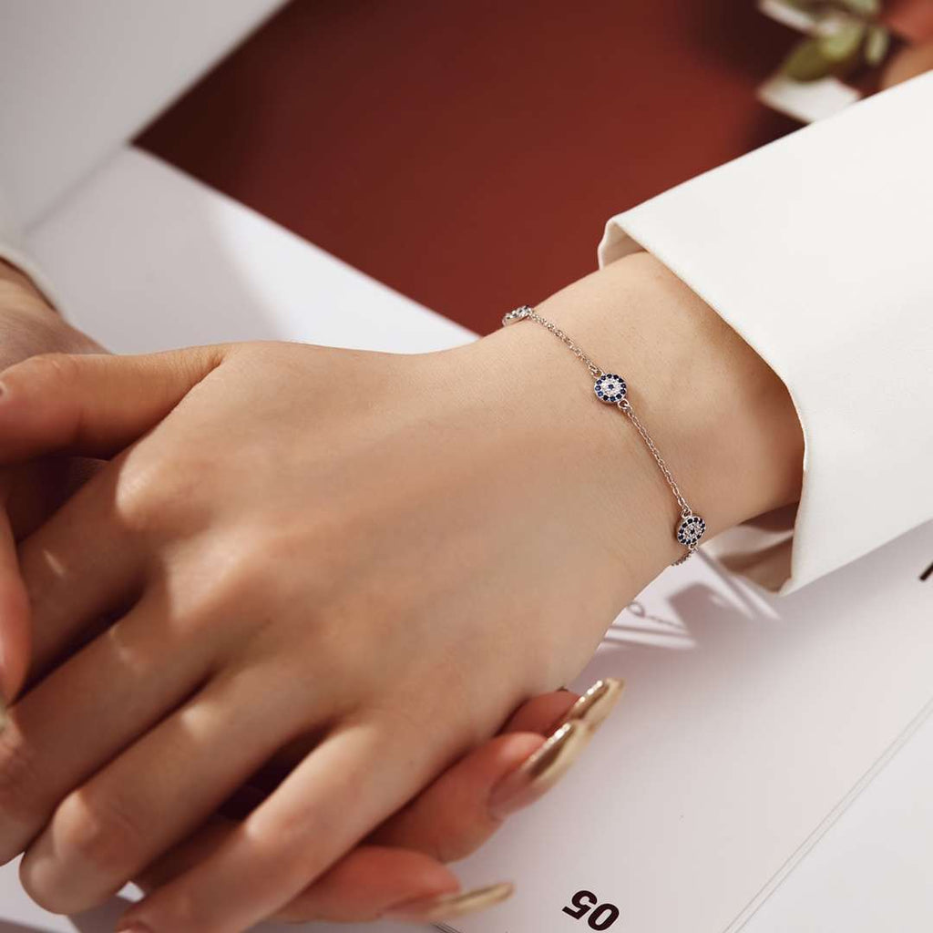 [Clover Jewelry]Zarte runde Halskette mit Anhänger