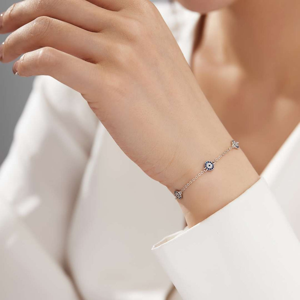 [Clover Jewelry]Zarte runde Halskette mit Anhänger