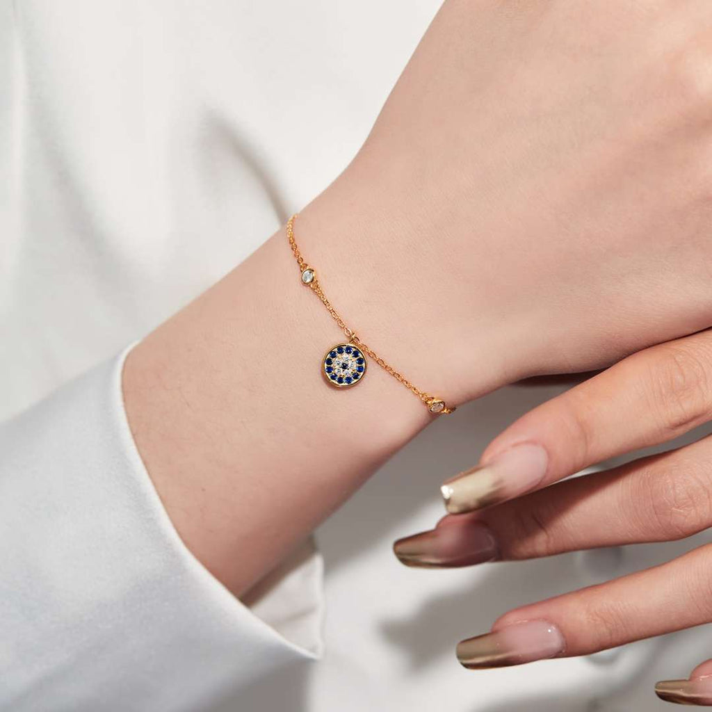 [Clover Jewelry]デビルズアイ ラウンドシェイプ ブレスレット